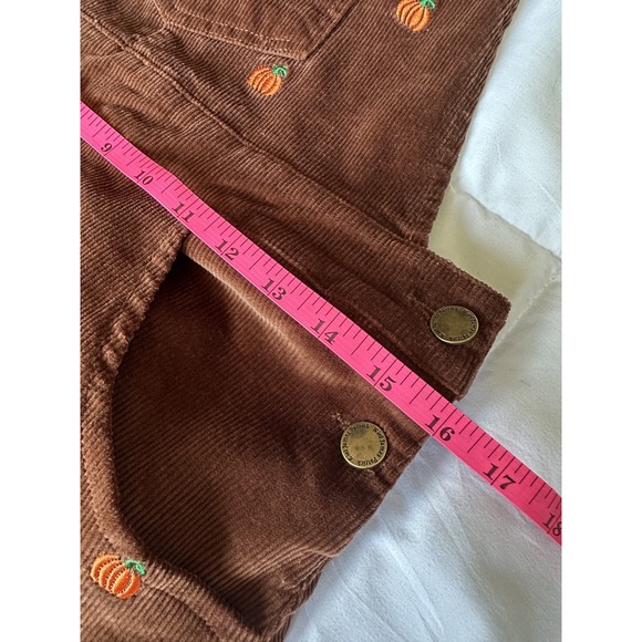 NWT Kiel James Patrick Embroidered Cottagecore Jumper Corduroy Overall Dress S - Picture 6 of 8